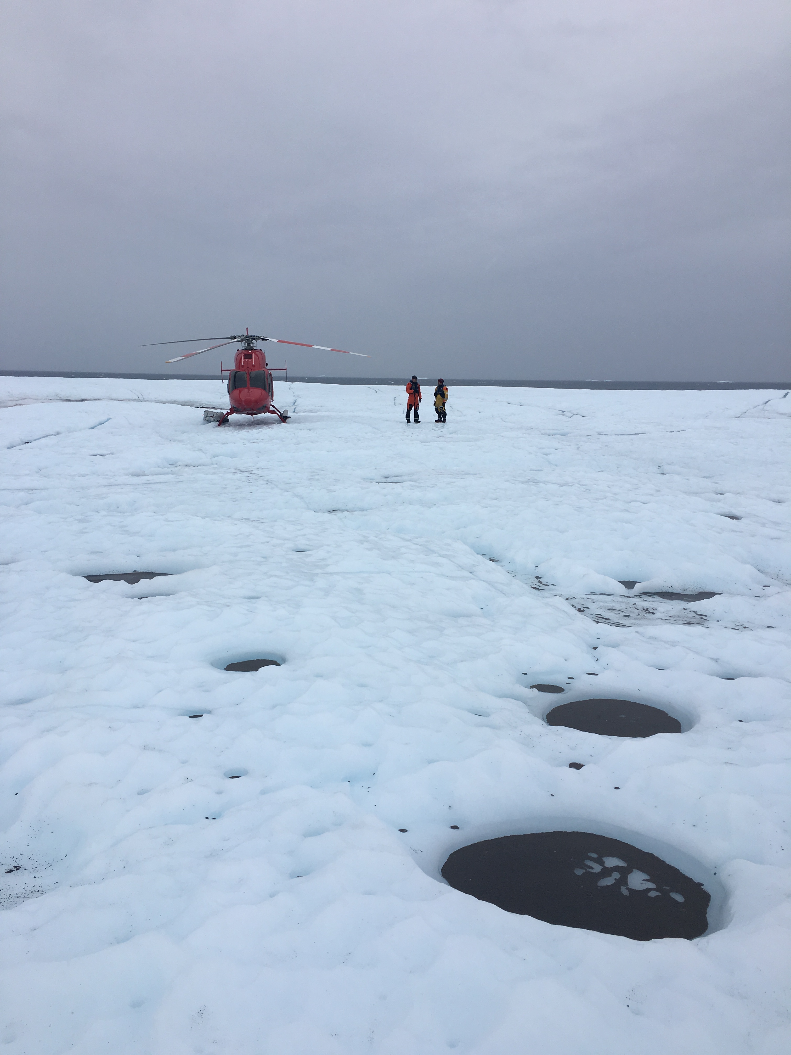 Arctic fieldwork photograph from Mohamed Ahmed research archive.