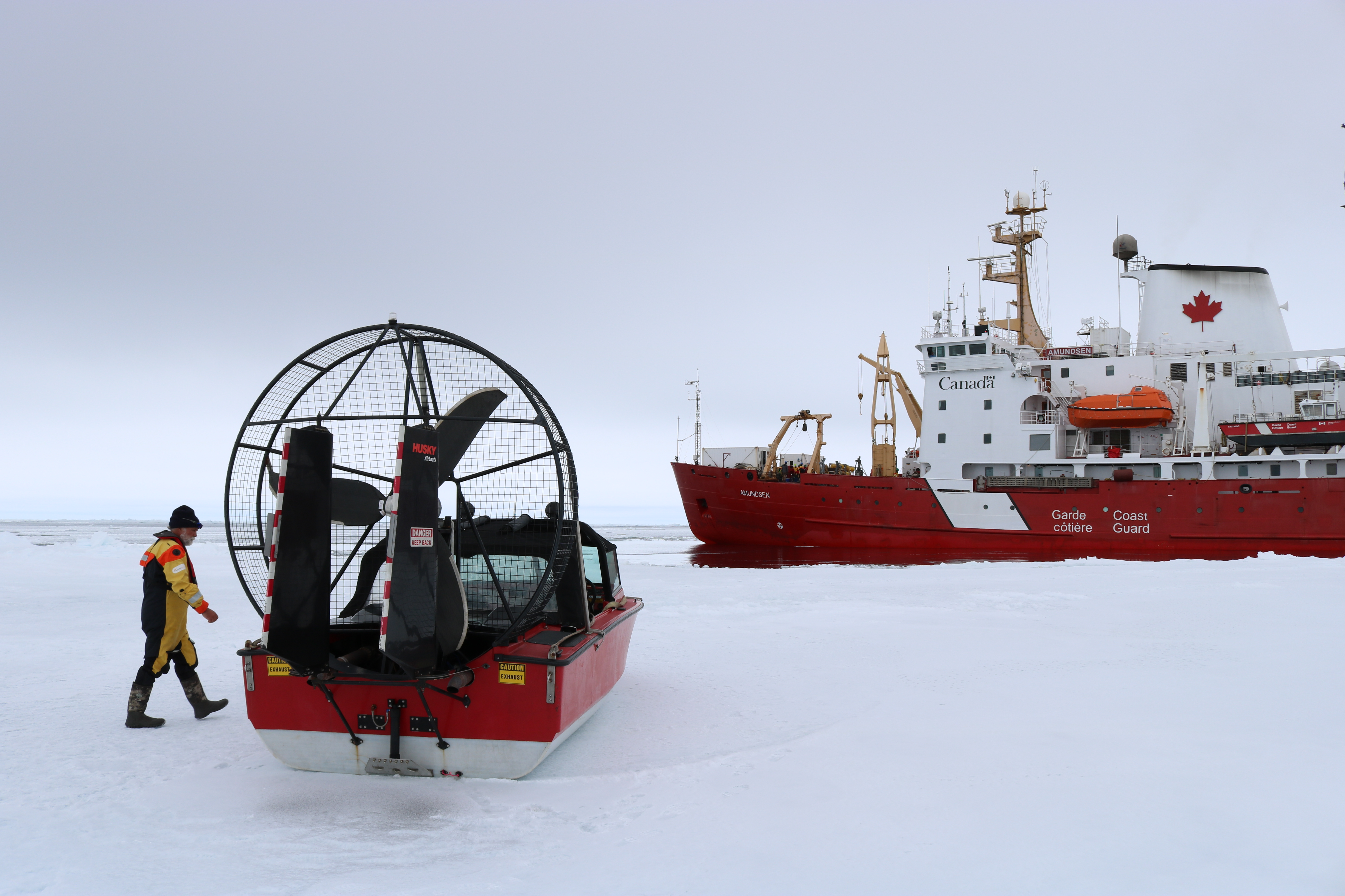 Arctic fieldwork photograph from Mohamed Ahmed research archive.