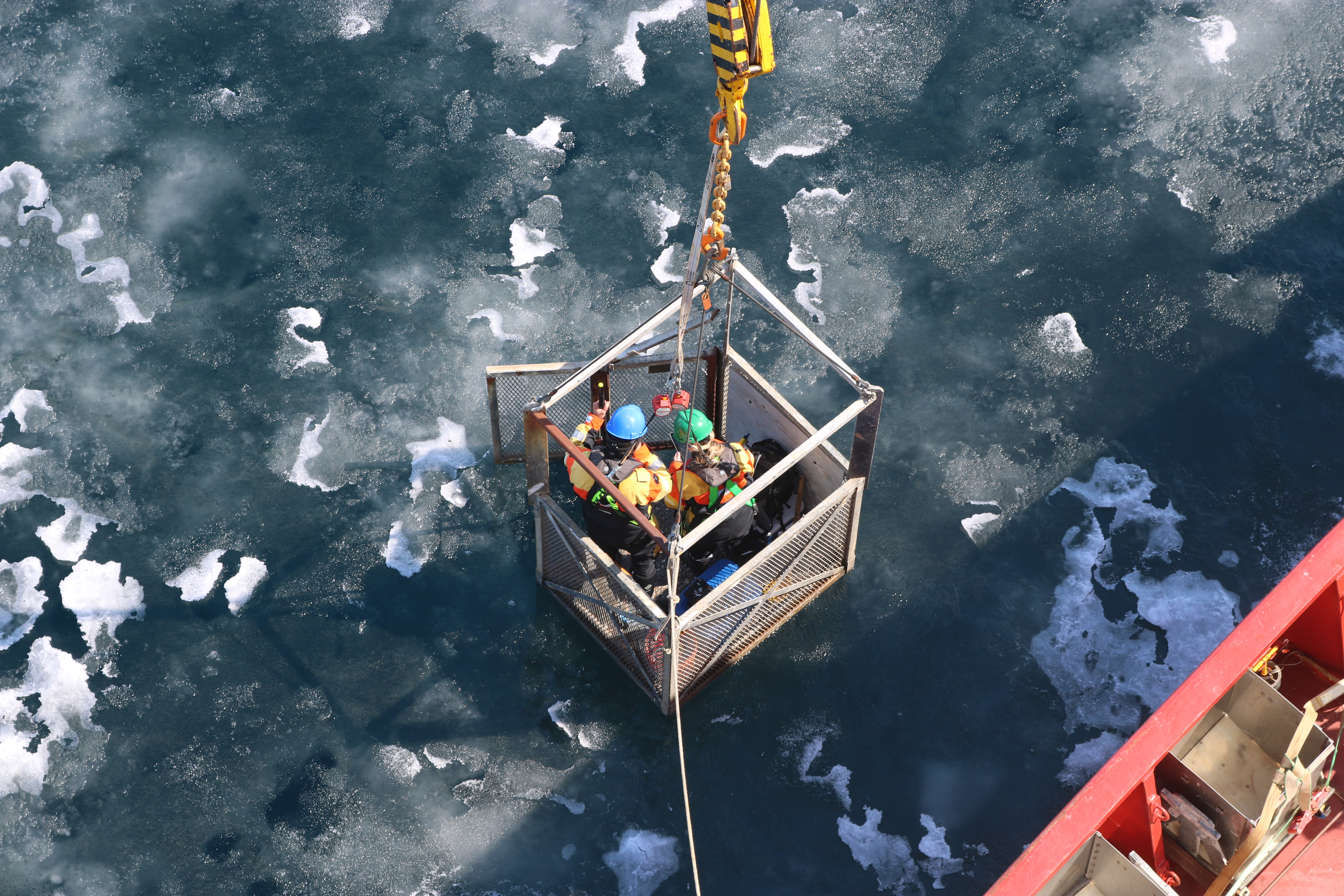 Arctic fieldwork photograph from Mohamed Ahmed research archive.