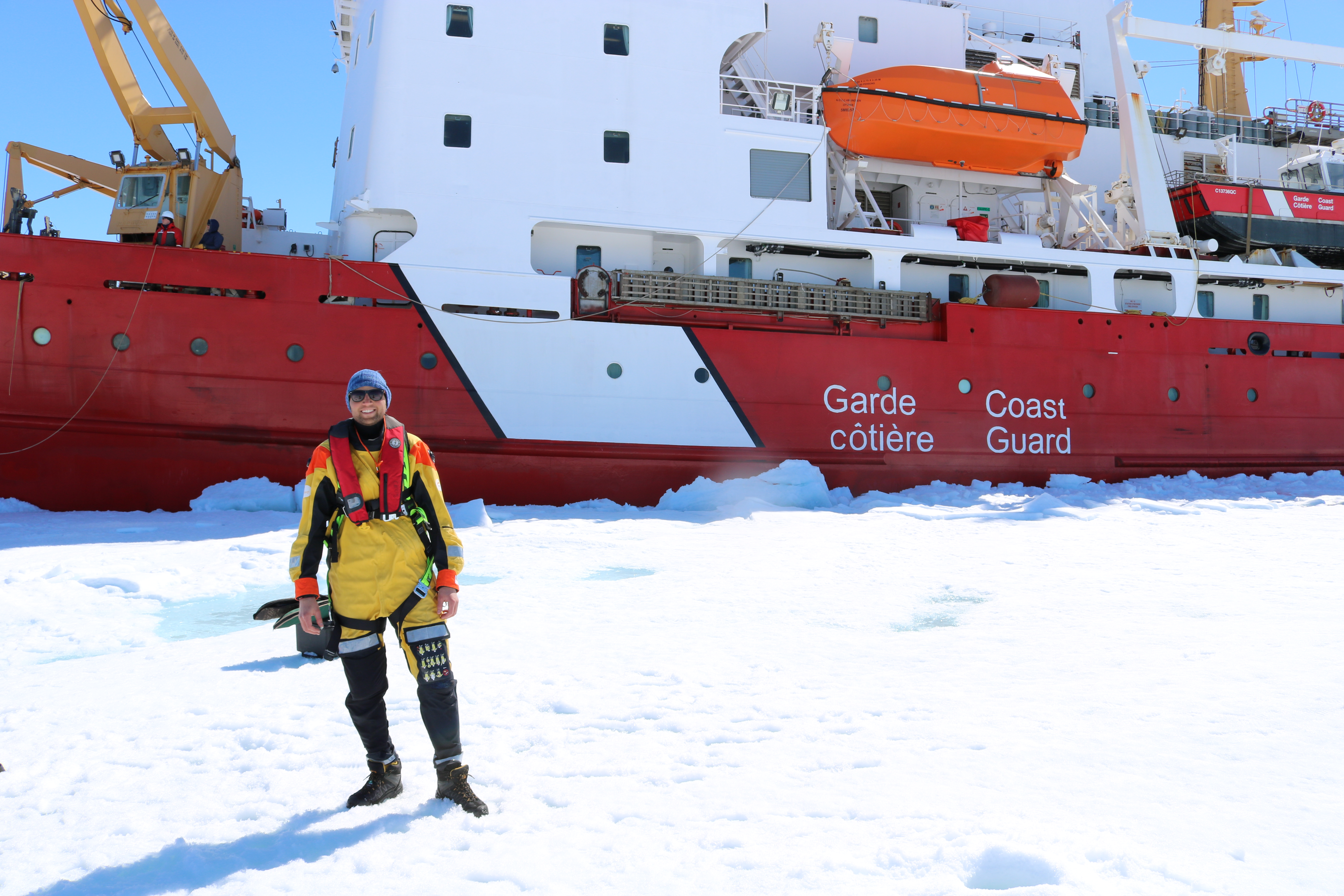Arctic fieldwork photograph from Mohamed Ahmed research archive.