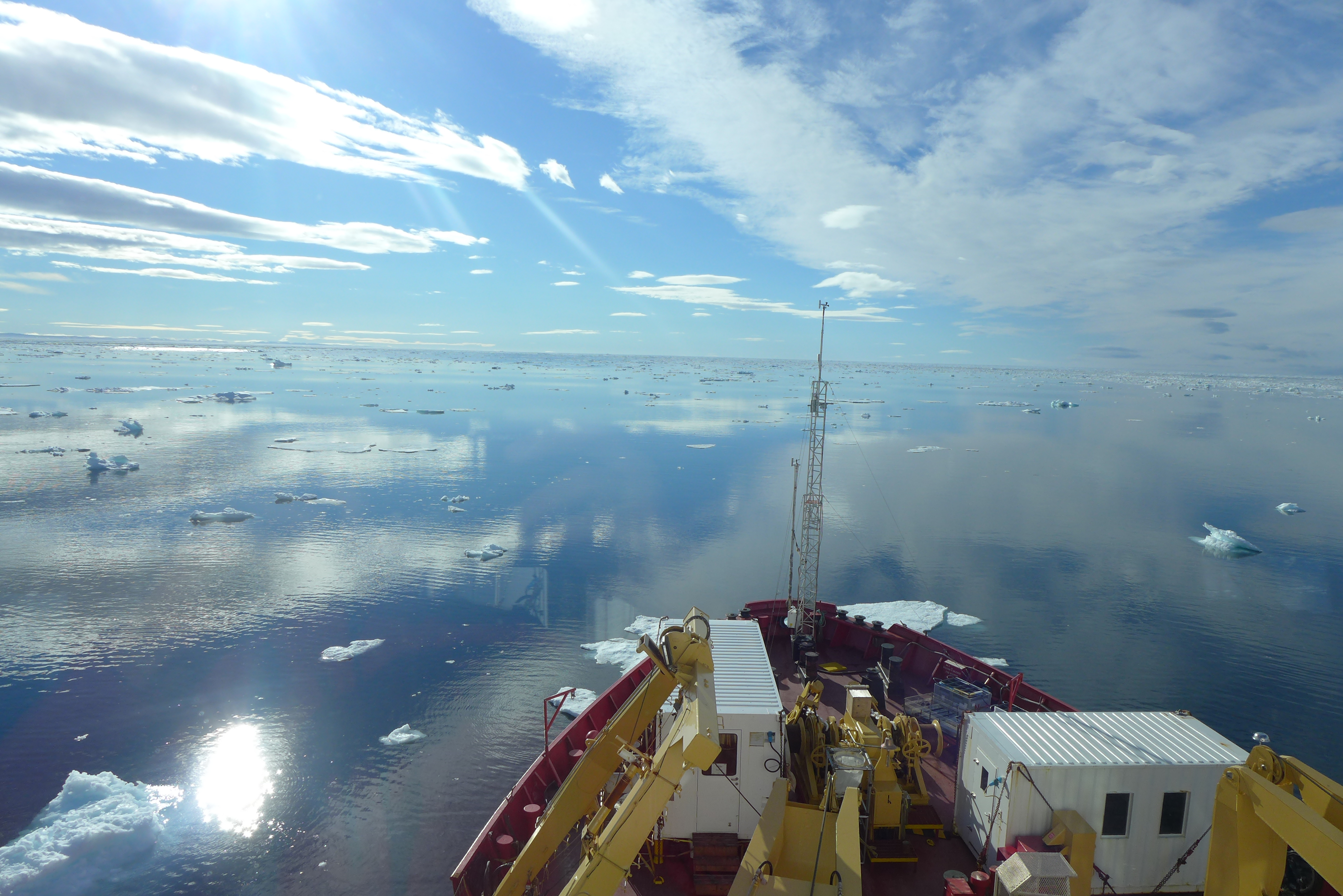 Arctic fieldwork photograph from Mohamed Ahmed research archive.